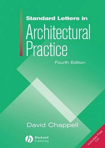 Паперова книга «Standard Letters in Architectural Practice», автор Девід Чаппелл - фото №1