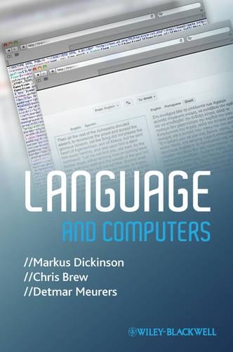 Бумажная книга «Language and Computers», авторов Крис Брю, Детмар Мейрерс, Маркус Дикинсон - фото №1