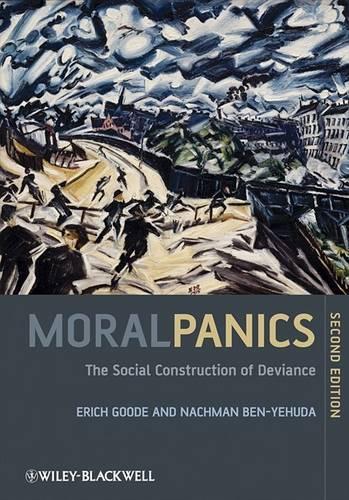 Паперова книга «Moral Panics: The Social Construction of Deviance», авторів Еріх Гуд, Нахман Бен-Єгуда - фото №1