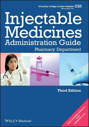 Паперова книга «UCL Hospitals Injectable Medicines Administration Guide: Pharmacy Department», автор University College London Hospitals - фото №1