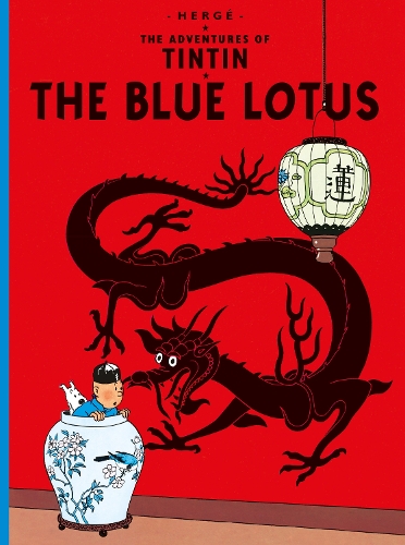 Бумажная книга «The Blue Lotus», автор Эрже - фото №1