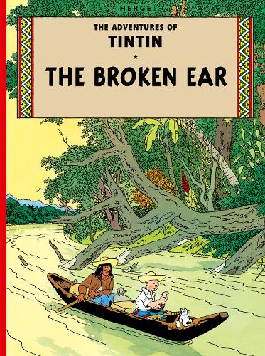 Бумажная книга «The Broken Ear», автор Эрже - фото №1