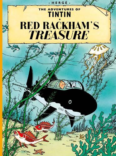 Бумажная книга «Red Rackham's Treasure», автор Эрже - фото №1