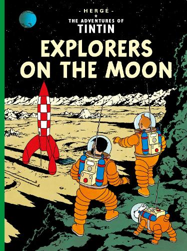 Бумажная книга «Explorers on the Moon», автор Эрже - фото №1