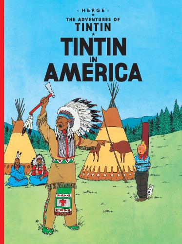 Бумажная книга «Tintin in America», автор Эрже - фото №1