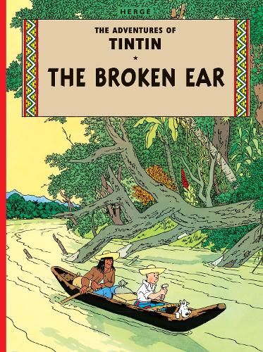 Бумажная книга «The Broken Ear», автор Эрже - фото №1