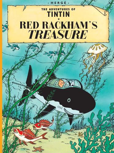 Бумажная книга «Red Rackham's Treasure», автор Эрже - фото №1