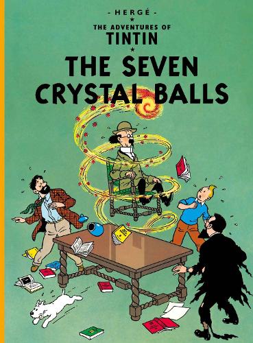 Бумажная книга «The Seven Crystal Balls», автор Эрже - фото №1