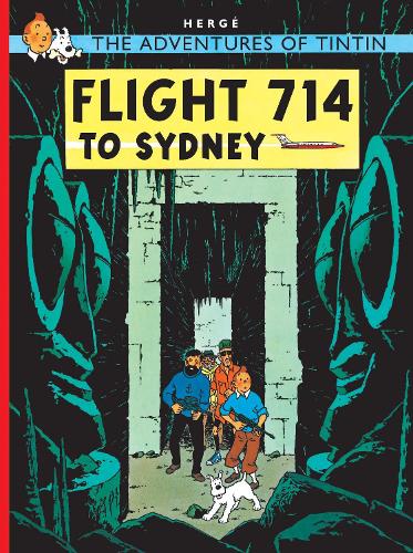Бумажная книга «Flight 714 to Sydney», автор Эрже - фото №1
