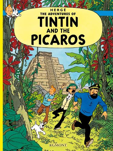 Бумажная книга «Tintin and the Picaros», автор Эрже - фото №1