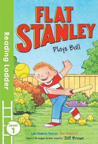 Паперова книга «Flat Stanley Plays Ball», авторів Джефф Браун, Лорі Хаскінс Хуран - фото №1