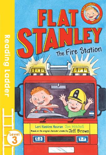 Паперова книга «Flat Stanley and the Fire Station», авторів Джефф Браун, Лорі Хаскінс Хуран - фото №1