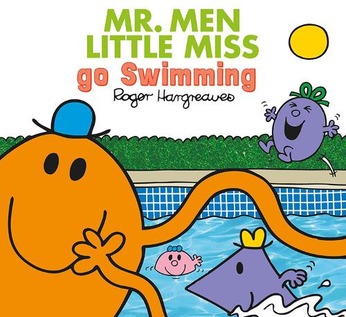 Паперова книга «Mr. Men Little Miss go Swimming», автор Адам Харгрівз - фото №1