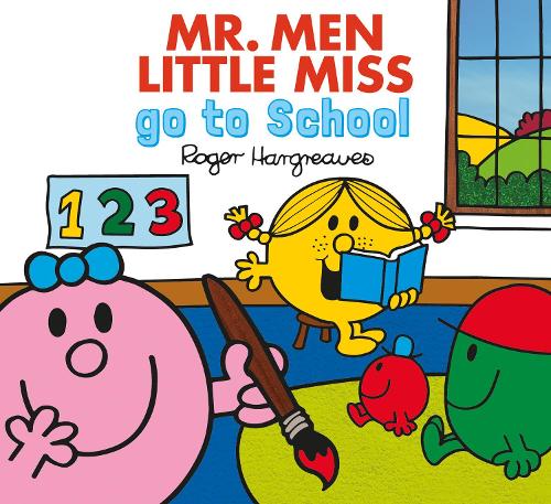 Бумажная книга «Mr. Men Little Miss go to School», автор Адам Харгривз - фото №1
