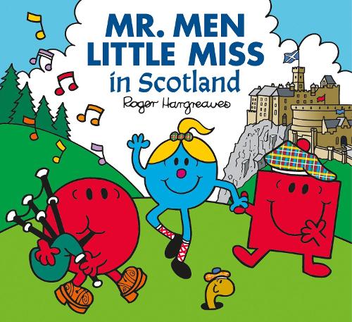 Паперова книга «Mr. Men Little Miss in Scotland», автор Адам Харгрівз - фото №1