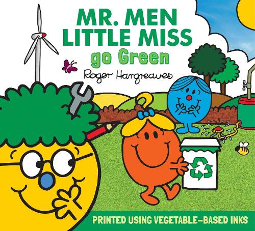 Бумажная книга «Mr. Men Little Miss go Green», автор Адам Харгривз - фото №1