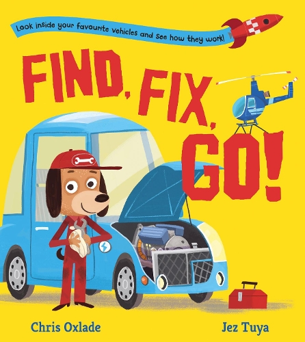 Паперова книга «Find, Fix, Go!», автор Кріс Окслейд - фото №1
