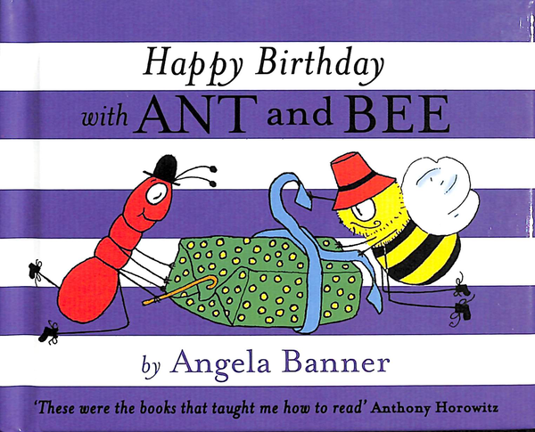 Паперова книга «Happy Birthday with Ant and Bee», автор Анжела Баннер - фото №1