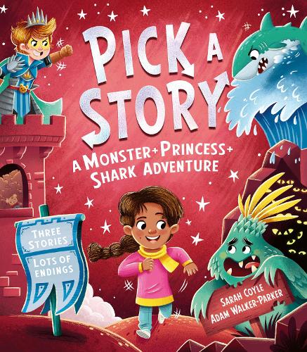 Бумажная книга «Pick a Story: A Monster Princess Shark Adventure», автор Сара Койл - фото №1