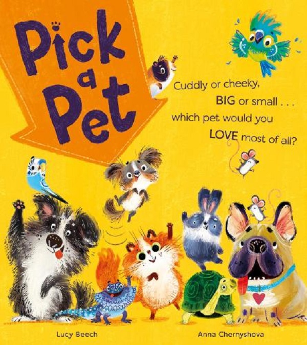 Паперова книга «Pick a Pet», автор Люсі Біч - фото №1