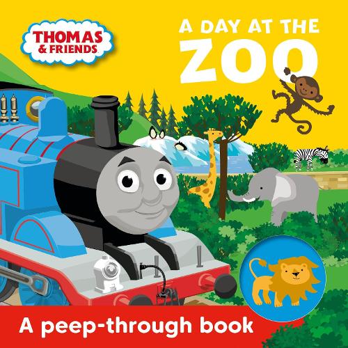 Бумажная книга «Thomas & Friends: A Day at the Zoo a peep-through book», автор Thomas & Friends - фото №1