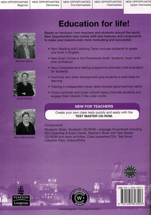 Бумажная книга «Opportunities Global Upper-Intermediate. Teachers Book», автор Патрисия Магглстон - фото №1