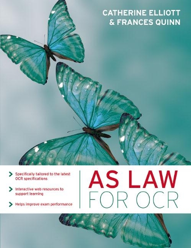 Бумажная книга «AS Law for OCR», авторов Кэтрин Эллиотт, Фрэнсис Куинн - фото №1
