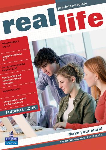 [object Object] «Real Life Global Pre-Intermediate Students' Book», авторів Сара Каннінгем, Пітер Мур - фото №1