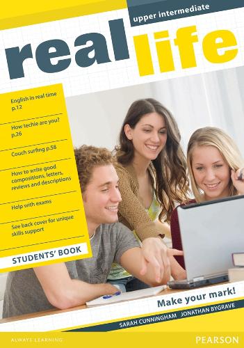 [object Object] «Real Life Upper Intermediate Students' Book», авторів Сара Каннінгем, Джонатан Бігрейв - фото №1