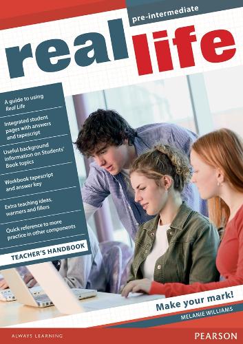 Паперова книга «Real Life Pre-Intermediate Teacher's Handbook», автор Мелані Вільямс - фото №1