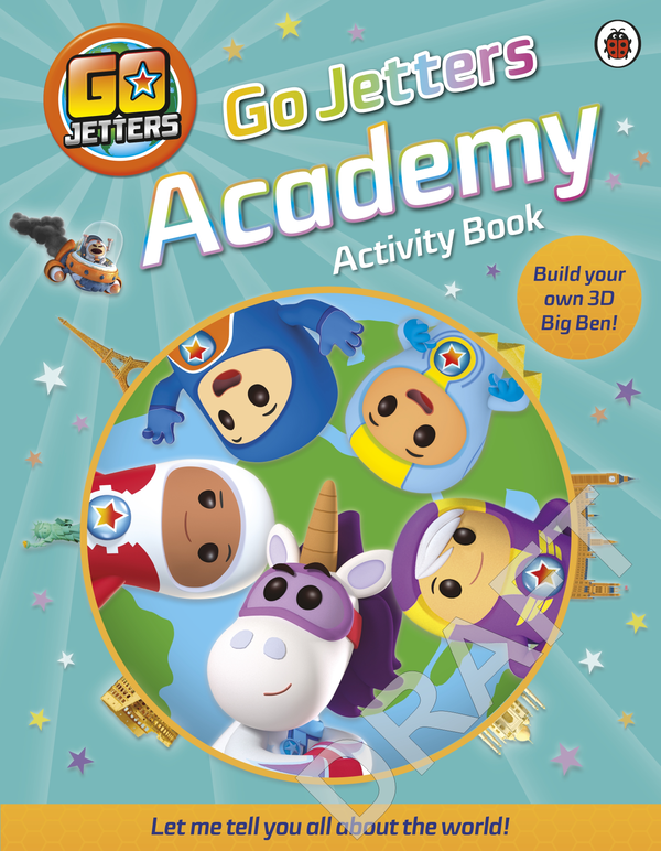 Бумажная книга «Go Jetters Academy Activity Book» - фото №1