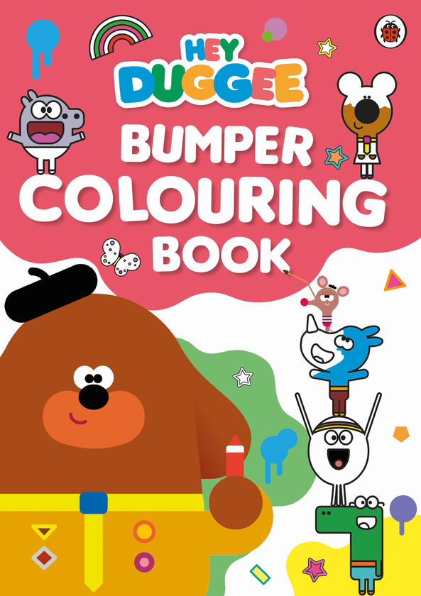 Бумажная книга «Hey Duggee. Bumper Colouring Book. Official Colouring Book», автор Эй Дагги - фото №1