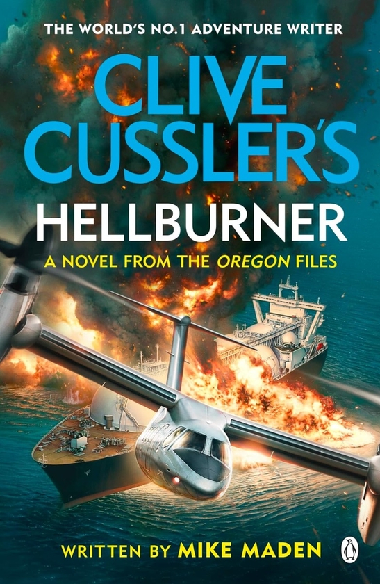 Бумажная книга «Clive Cussler's Hellburner», автор Майк Мэйден - фото №1