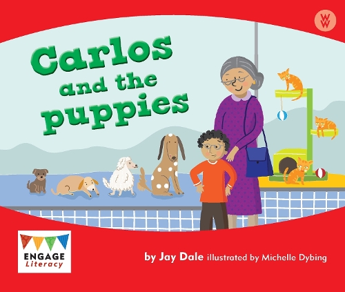 Паперова книга «Carlos and the Puppies», автор Джей Дейл - фото №1