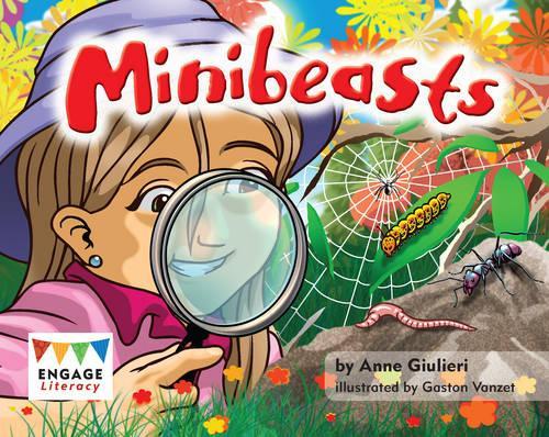 Паперова книга «Minibeasts», автор Анна Джульєрі - фото №1
