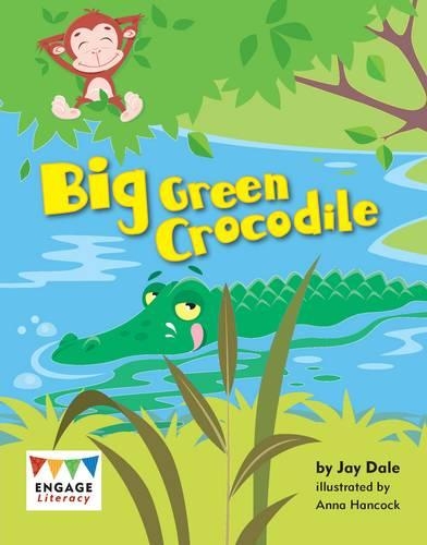 Паперова книга «Big Green Crocodile», автор Джей Дейл - фото №1