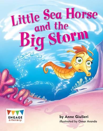 Паперова книга «Little Sea Horse and the Big Storm», автор Анна Джульєрі - фото №1
