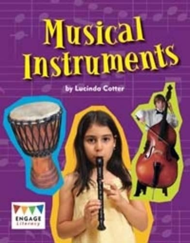 Бумажная книга «Musical Instruments», автор Люсинда Коттер - фото №1