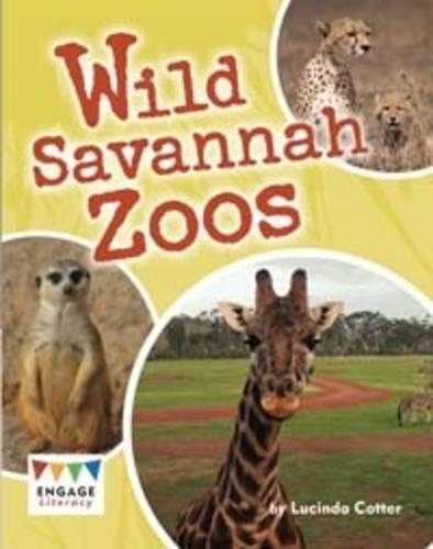 Бумажная книга «Wild Savannah Zoos», автор Люсинда Коттер - фото №1