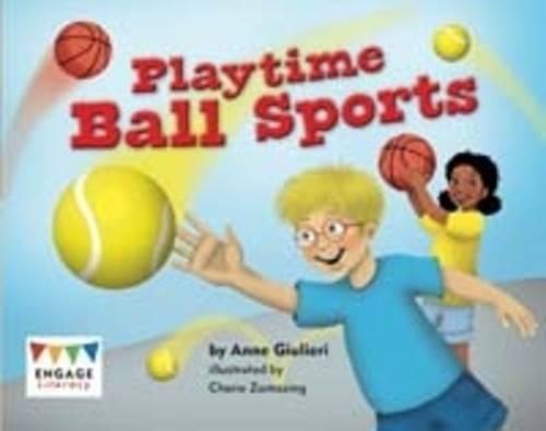 Паперова книга «Playtime Ball Sports», автор Анна Джульєрі - фото №1