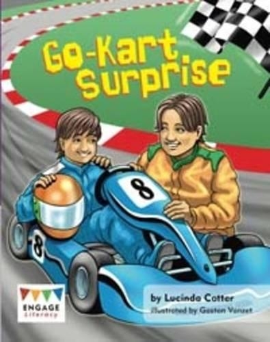 Паперова книга «Go-kart Surprise», автор Люсінда Коттер - фото №1