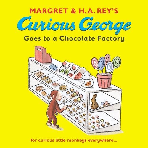 Паперова книга «Curious George Goes to a Chocolate Factory», автор Маргрет Рей - фото №1