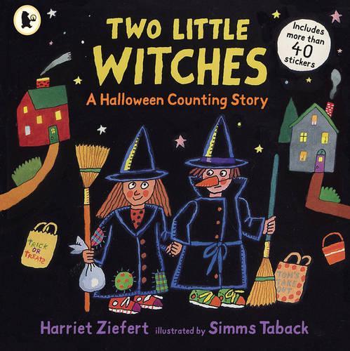 Паперова книга «Two Little Witches: A Halloween Counting Story», автор Гаррієт Зіферт - фото №1