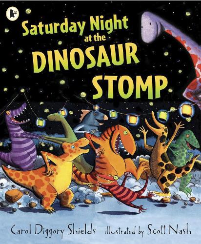 Паперова книга «Saturday Night at the Dinosaur Stomp», автор Керол Діггорі Шилдс - фото №1