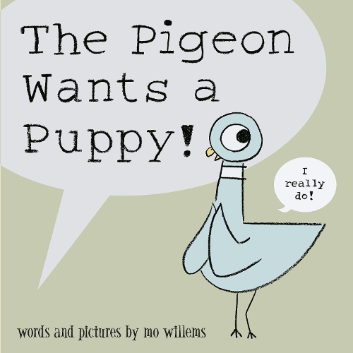 Бумажная книга «The Pigeon Wants a Puppy!», автор Мо Виллемс - фото №1