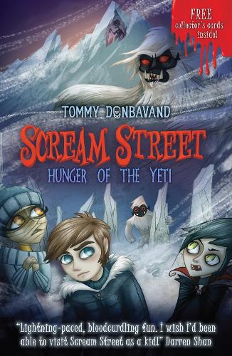 Паперова книга «Scream Street 11: Hunger of the Yeti», автор Томмі Донбаванд - фото №1