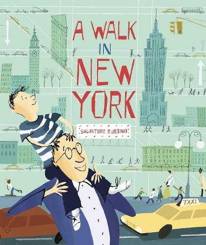 Паперова книга «A Walk in New York», автор Сальваторе Руббіно - фото №1