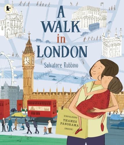Паперова книга «A Walk in London», автор Сальваторе Руббіно - фото №1