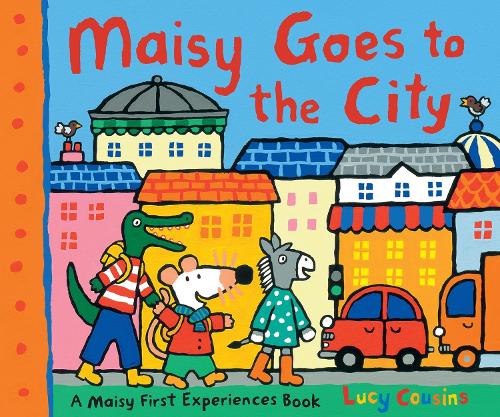 Паперова книга «Maisy Goes to the City», автор Люсі Казенс - фото №1