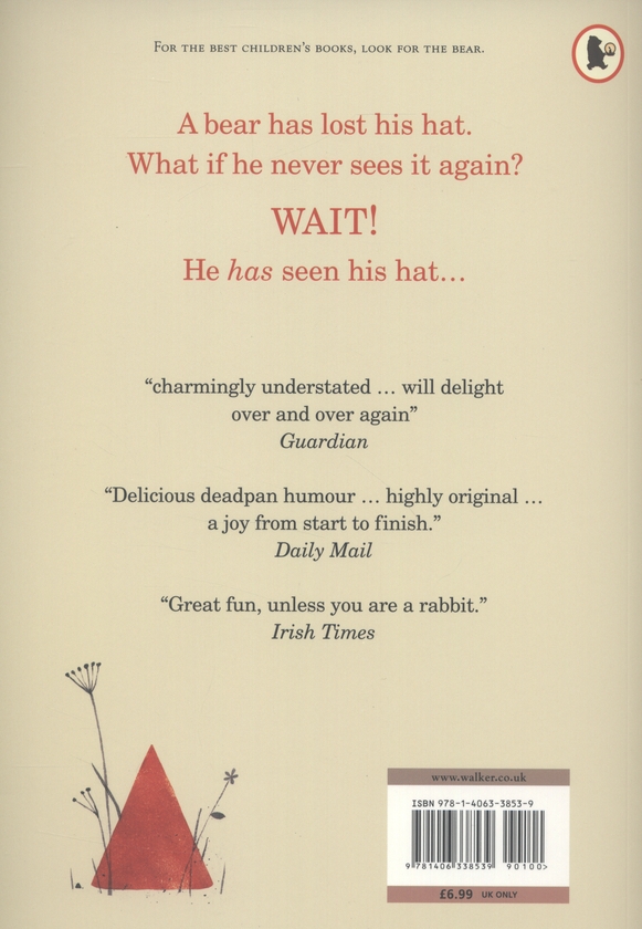 Paper book «I Want My Hat Back», author Jon Klassen - фото №1